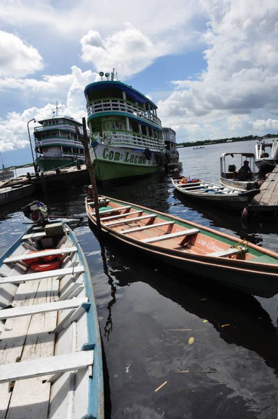 Porto de Tefé, no Amazonas